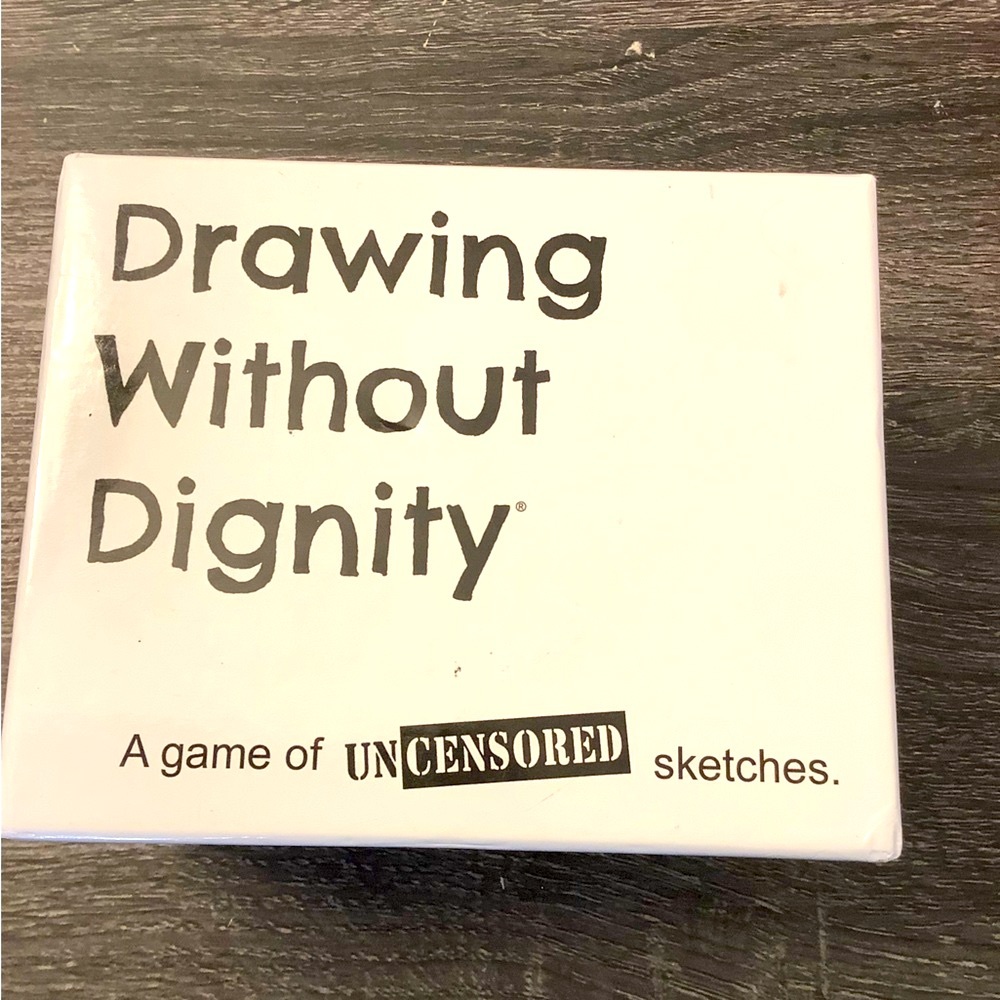 Drawing Without Dignity Game